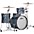 Ludwig NeuSonic 3-Piece Downbeat Shell Pack With 20" Bass Drum Satin Blue Pearl