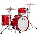 Ludwig NeuSonic 3-Piece Fab Shell Pack With 22" Bass Drum Satin Diablo Red