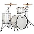 Ludwig NeuSonic 3-Piece Fab Shell Pack With 22" Bass Drum Silver Silk