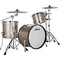 Ludwig NeuSonic 3-Piece Fab Shell Pack With 22" Bass Drum Titanium Super Sparkle
