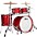 Ludwig NeuSonic 4-Piece Mod 2 Shell Pack With 22" Bass Drum Satin Diablo Red