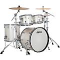 Ludwig NeuSonic 4-Piece Mod 2 Shell Pack With 22" Bass Drum Silver Silk