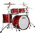 Ludwig NeuSonic 4-Piece Rapid Mod Shell Pack With 22" Bass Drum Satin Diablo Red