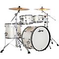 Ludwig NeuSonic 4-Piece Rapid Mod Shell Pack With 22" Bass Drum Silver Silk