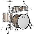 Ludwig NeuSonic 4-Piece Rapid Mod Shell Pack With 22" Bass Drum Titanium Super Sparkle