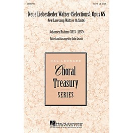 Hal Leonard Neue Liebeslieder Walzer (Selections), Opus 65 (New Lovesong Walzes (A Suite)) SATB arranged by John Leavitt