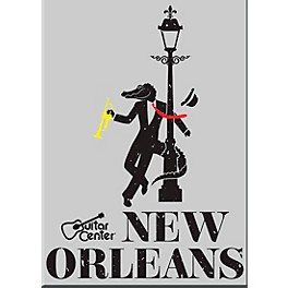 Guitar Center New Orleans Alligator Graphic Sticker