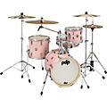 PDP by DW New Yorker 4-Piece Shell Pack With 16" Bass Drum Pale Rose Sparkle