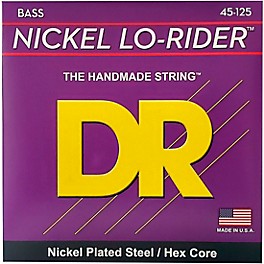 DR Strings Nickel Medium Lo-Riders 5-String Bass Strings