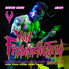 Von Frankenstein Monster Gear Nickel Plated Electric Guitar Strings