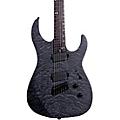 Legator Ninja 6 String Multi-Scale Super Shred Series Quilted Maple Electric Guitar Black