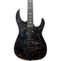 Legator Ninja 6 String Super Shred Series Electric Guitar Black Burl