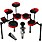 Alesis Nitro Max 8-Piece Electronic Drum Set With Bluetooth and BFD Sounds Red