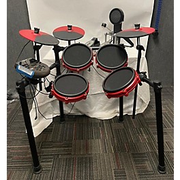 Used Alesis Nitro Mesh Special Edition Red Electric Drum Set