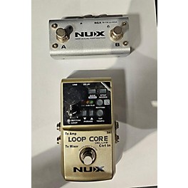 Used NUX Nmp-2 With Loop Core Deluxe Effect Pedal Package
