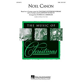 Hal Leonard Noel Canon SAB arranged by Patrick Liebergen