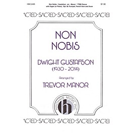 Hinshaw Music Non Nobis TTBB arranged by Trevor Manor