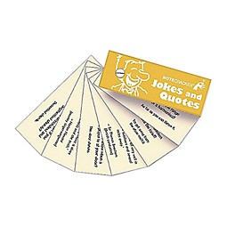 Music Sales Notecracker - Jokes And Quotes (pocket sized gift)