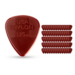 Dunlop Nylon Standard 1.25mm Red 6 Dozen