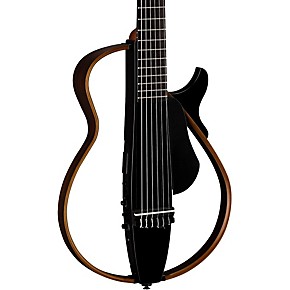 Yamaha Nylon String Silent Guitar Trans Black | Guitar Center