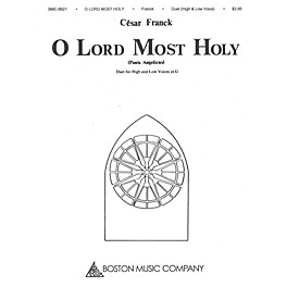 Boston Music O Lord Most Holy (Panis Angelicus) Music Sales America Series  by César Franck
