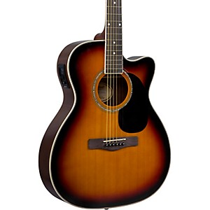 Mitchell O120CESB Auditorium Acoustic-Electric Guitar 3-Color Sunburst 