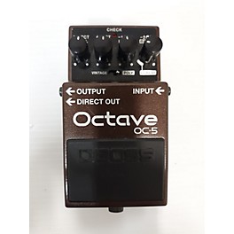 Used BOSS OC-5 Effect Pedal