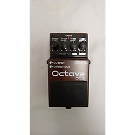 Used BOSS OC-5 Octave Pedal Effect Pedal