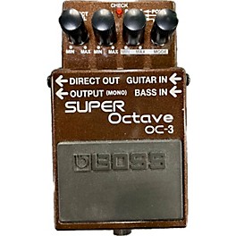 Used BOSS OC3 Super Octave Effect Pedal