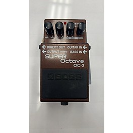 Used BOSS OC3 Super Octave Effect Pedal