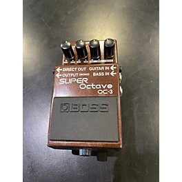 Used BOSS OC3 Super Octave Effect Pedal