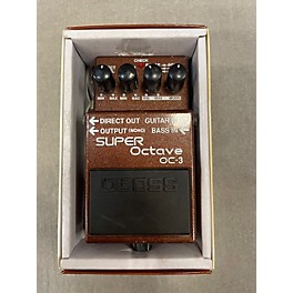 Used BOSS OC3 Super Octave Effect Pedal