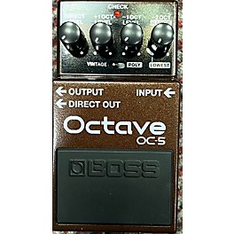 Used BOSS OC5 Effect Pedal