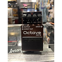 Used BOSS OC5 OCTAVE Effect Pedal