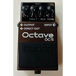 Used BOSS OC5 OCTAVE Effect Pedal