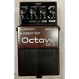 Used BOSS OC5 OCTAVE Effect Pedal