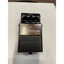 Used BOSS OC5 Octave Effect Pedal