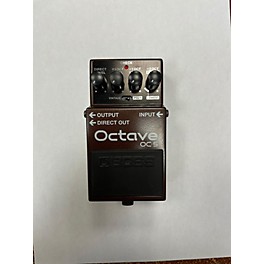 Used BOSS OC5 Octaver Effect Pedal