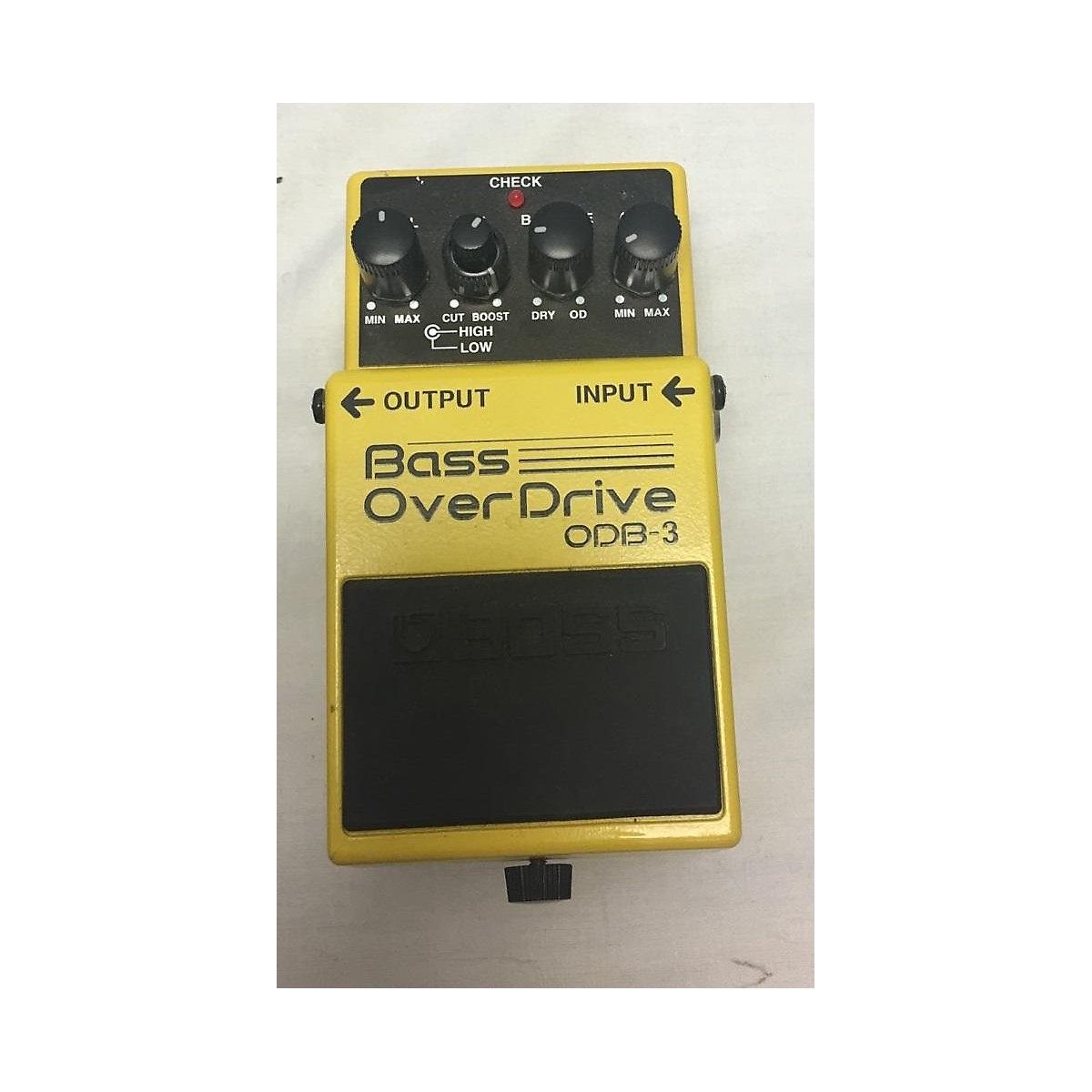 Used Boss ODB3 Bass Overdrive Bass Effect Pedal | Guitar Center