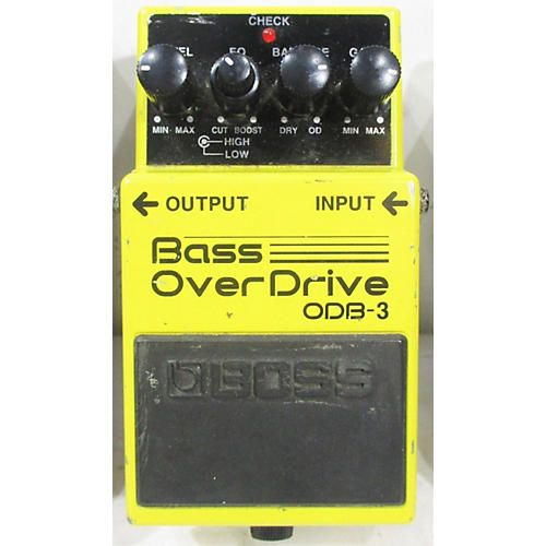 Used Boss ODB3 Bass Overdrive Bass Effect Pedal | Guitar Center