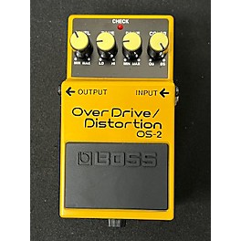 Used BOSS OS2 Overdrive Distortion Effect Pedal