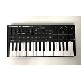 Used M-Audio OXYGEN PRO MINI MIDI Controller