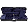 Bobelock Oblong Suspension Violin Case 4/4 Size Black Exterior, Blue Interior