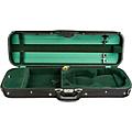 Bobelock Oblong Suspension Violin Case 4/4 Size Black Exterior, Green Interior