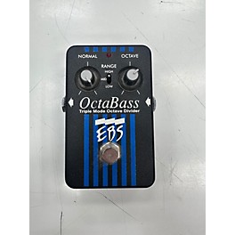 Used EBS Octabass Triple Mode Bass Octave Divider Bass Effect Pedal