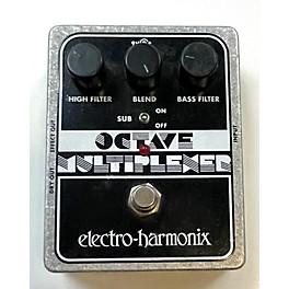 Used Electro-Harmonix Octave Multiplexer Effect Pedal