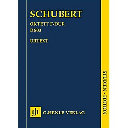 G. Henle Verlag Octet in F Major D 803 Henle Study Scores Series Softcover Composed by Franz Schubert