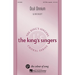Hal Leonard Oculi Omnium SATTBB A Cappella by The King's Singers composed by Bob Chilcott