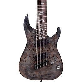 Blemished Schecter Guitar Research Omen Elite-8 MS Electric Guitar Level 2 Charcoal 197881131982