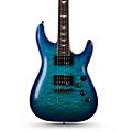 Schecter Guitar Research Omen Extreme-6 Electric Guitar - Ocean Blue Burst